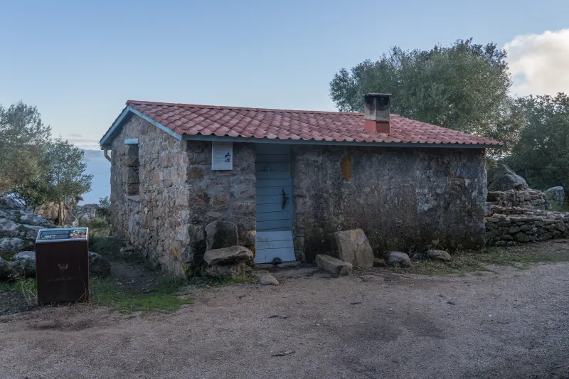 La bergerie restaurée de Finosa, sur les crêtes d’Ajaccio.