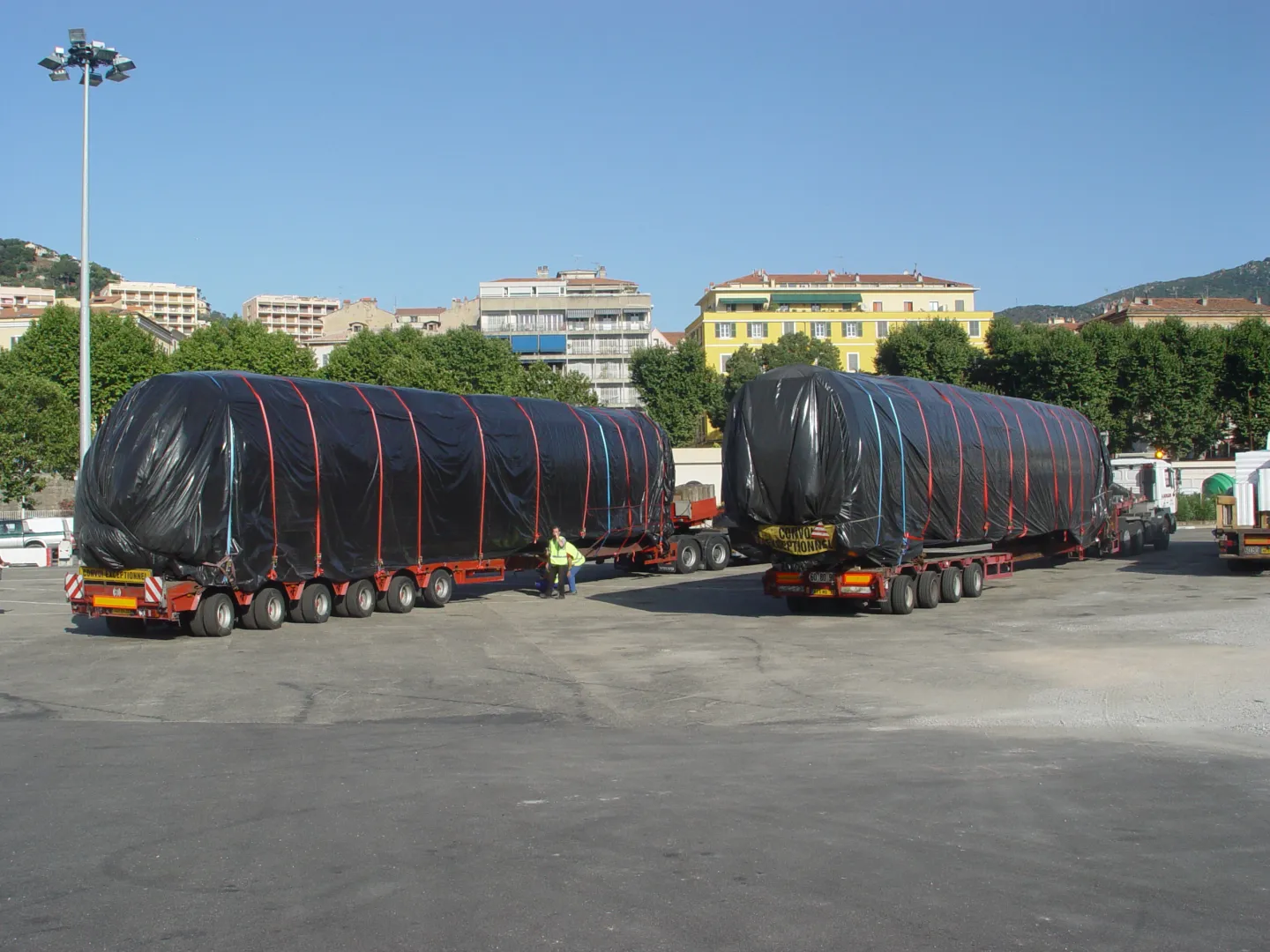 L'arrivu di u primu AMG 800 in Ajaccio — 23 di ghjugnu di u 2007.